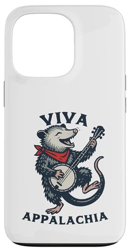 Viva Appalachia Possum Cute Banjo Picker Music Hülle für iPhone 13 Pro von Appalachian Basecamp by Giant Step
