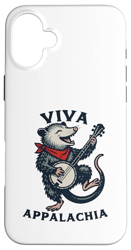 Viva Appalachia Possum Cute Banjo Picker Music Hülle für iPhone 16 Plus Viva Appalachia Possum Cute Banjo Picker Music Hülle für iPhone 16 Plus von Appalachian Basecamp by Giant Step
