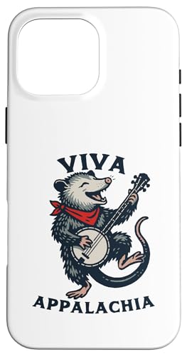 Viva Appalachia Possum Cute Banjo Picker Music Hülle für iPhone 16 Pro Max Viva Appalachia Possum Cute Banjo Picker Music Hülle für iPhone 16 Pro Max von Appalachian Basecamp by Giant Step