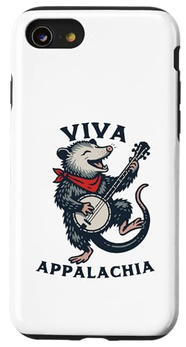 Viva Appalachia Possum Cute Banjo Picker Music Hülle für iPhone SE (2020) / 7 / 8 von Appalachian Basecamp by Giant Step