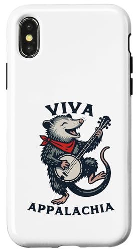 Viva Appalachia Possum Cute Banjo Picker Music Hülle für iPhone X/XS Viva Appalachia Possum Cute Banjo Picker Music Hülle für iPhone X/XS von Appalachian Basecamp by Giant Step