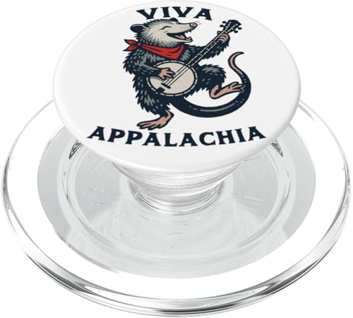 Viva Appalachia Possum Cute Banjo Picker Music PopSockets PopGrip für MagSafe Viva Appalachia Possum Cute Banjo Picker Music PopSockets PopGrip für MagSafe von Appalachian Basecamp by Giant Step