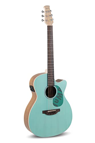 Applause E-Akustikgitarre Jump OM Cutaway Electro Celeste AEO-69-T von Applause