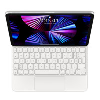 Apple Magic Keyboard, KeyboardDock für iPad Pro 11", weiß, DE [2021] von Apple Computer