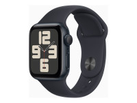 Apple Watch SE 2022 (GPS) 40mm Mitternacht mit Sportarmband M/L Mitternacht von Apple Computer