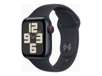 Apple Watch SE 2022 (GPS + Cellular) 40mm Mitternacht mit Sportarmband M/L Mitternacht von Apple Computer