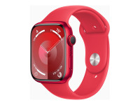 Apple Watch Series 9 (GPS) 45mm Aluminium (PRODUCT)RED, mit Sportarmband S/M (PRODUCT)RED von Apple Computer