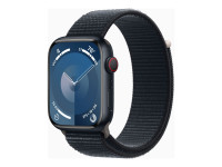 Apple Watch Series 9 (GPS + Cellular) 45mm Aluminium Mitternacht mit Sport Loop Mitternacht von Apple Computer