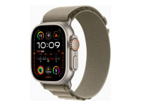 Apple Watch Ultra 2 mit Alpine Loop Small Olive von Apple Computer