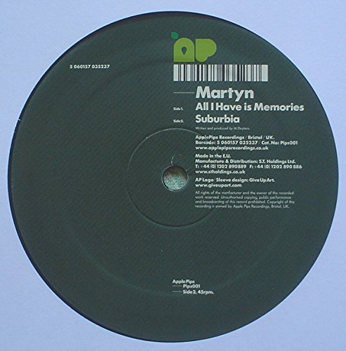 All I Have Is Memories/Suburbi [Vinyl Single] von Apple Pips