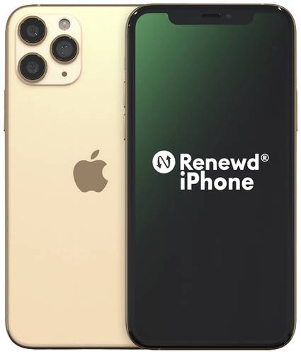 iPhone 11 Pro (generalüberholt) (sehr gut) 64GB 5.8 Zoll (14.7 cm) iOS 13 12 Megapixel Gold von Apple refurbished