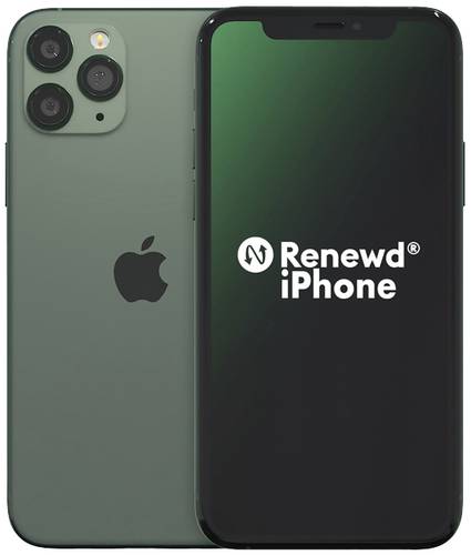 iPhone 11 Pro (generalüberholt) (sehr gut) 64GB 5.8 Zoll (14.7 cm) iOS 13 12 Megapixel Nachtgrün von Apple refurbished