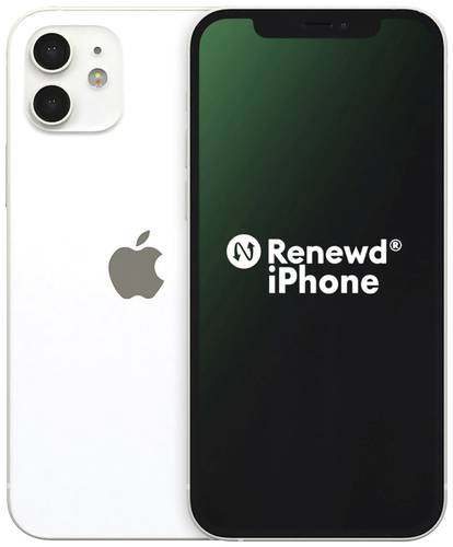 iPhone 12 Renewd® (Grade A) 64GB 6.1 Zoll (15.5 cm) iOS 16 12 Megapixel Weiß von Apple refurbished