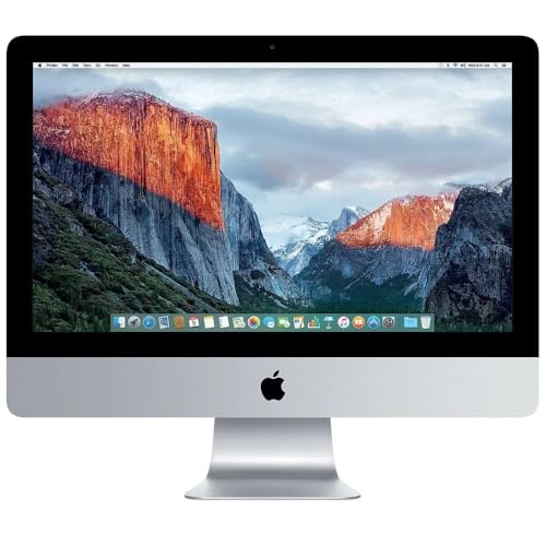 2017 Apple iMac mit 3,6 GHz Intel Core i7 (21,5 Zoll, 32 GB RAM, 1 TB Fusion Drive) – Silber (Generalüberholt) von Apple