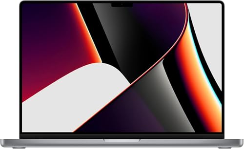 2021 Apple MacBook Pro mit Apple M1 Max Chip (14 Zoll, 32 GB RAM, 2 TB SSD-Speicher) (AZERTY French) Space Grau (Generalüberholt) von Apple