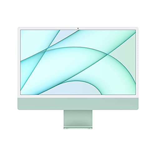 2021 Apple iMac mit Apple M1 Chip (24-zoll, 8GB RAM, 2TB SSD Kapazität) (QWERTY English) Grün (Generalüberholt) von Apple