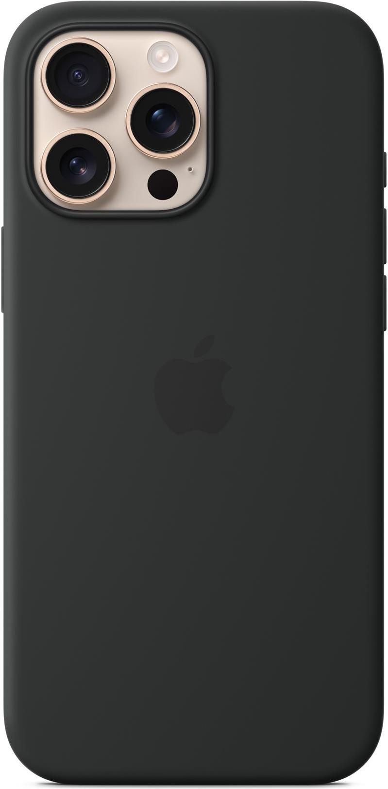 APPLE IPHONE16 PRO MAX SILICONE CASE WITH MAGSAFE - BLACK (MYYT3ZM/A) von Apple