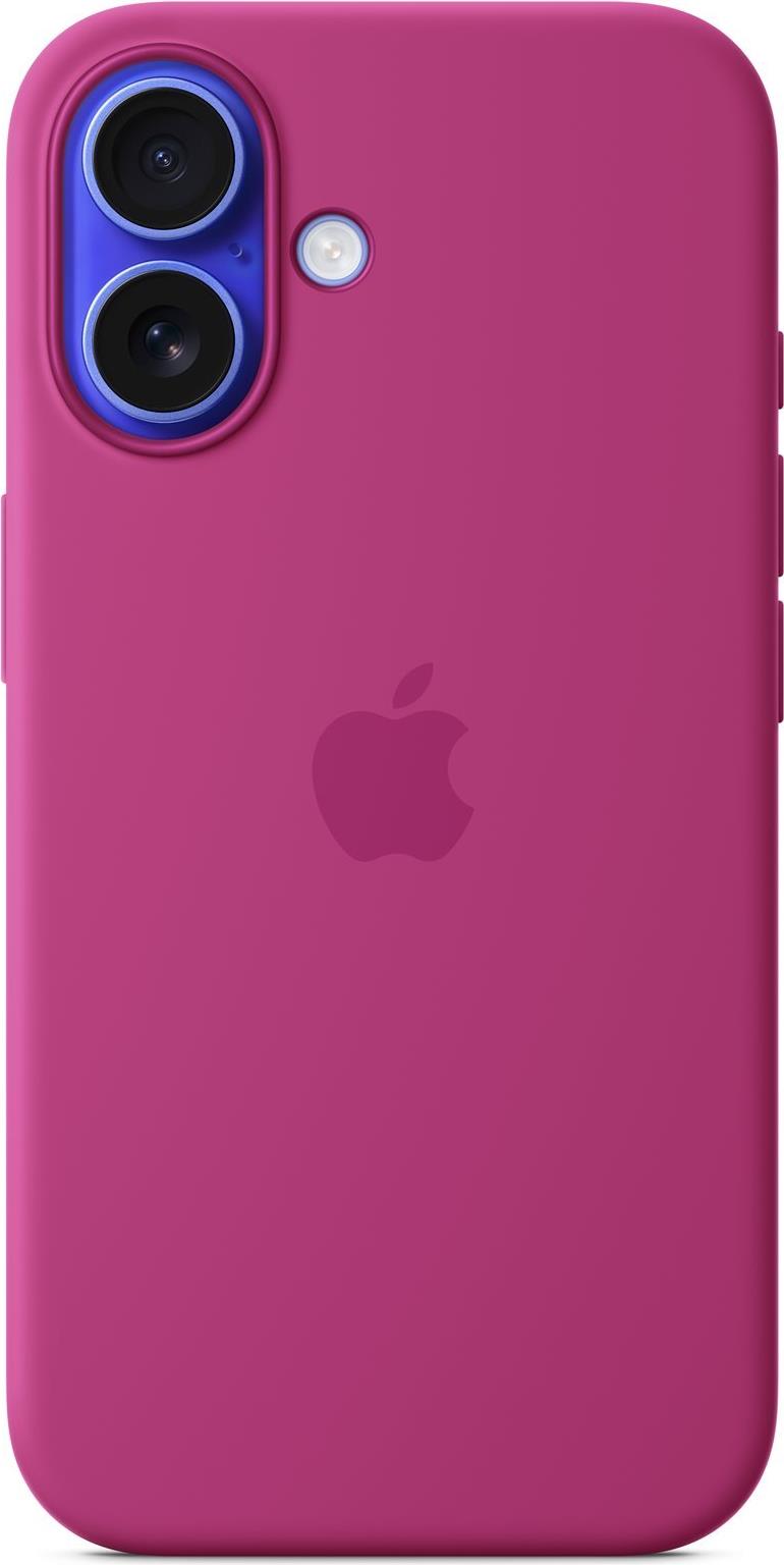 APPLE IPHONE16 SILICONE CASE WITH MAGSAFE - FUCHSIA (MYY53ZM/A) von Apple