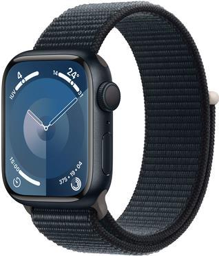 APPLE Watch Series 9 GPS 41mm Midnight Aluminium Case with Midnight Sport Loop (MR8Y3QF/A) von Apple
