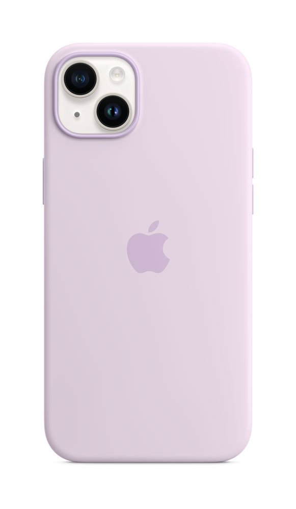 APPLE iPhone 14 Plus Silicone Case with MagSafe - Lilac (MPT83ZM/A) von Apple