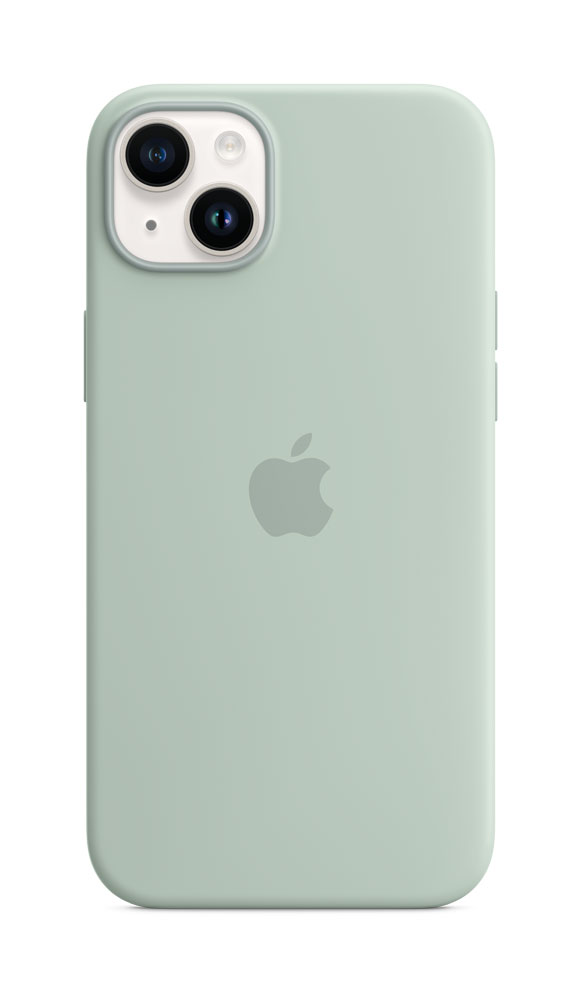 APPLE iPhone 14 Plus Silicone Case with MagSafe - Succulent (MPTC3ZM/A) von Apple