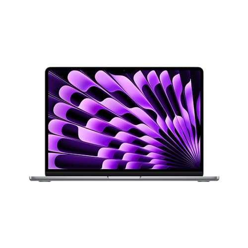 Apple 13" MacBook Air Laptop mit M3 Chip: 13,6" Liquid Retina Display, 24 GB gemeinsamer Arbeitsspeicher, 512 GB SSD Speicher, beleuchtete Tastatur, 1080p FaceTime HD Kamera, Space Grau Apple 13" MacBook Air Laptop mit M3 Chip: 13,6" Liquid Retina Display, 24 GB gemeinsamer Arbeitsspeicher, 512 GB SSD Speicher, beleuchtete Tastatur, 1080p FaceTime HD Kamera, Space Grau von Apple