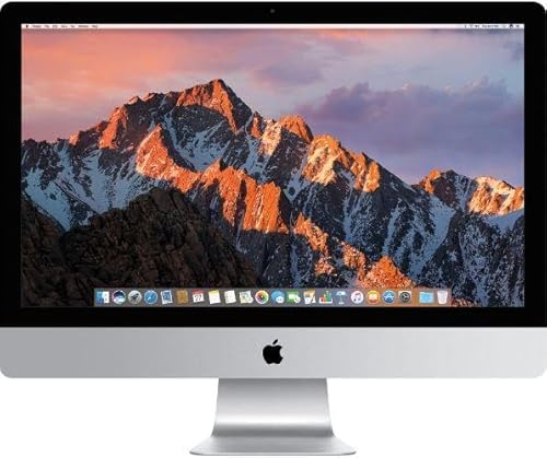 2017 Apple iMac 5K mit Intel Core i5 (27 Zoll, 32 GB RAM, 2 TB Fusion Drive, Radeon 580 8 GB) (Generalüberholt) von Apple