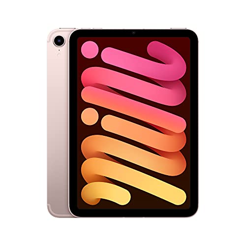 Apple 2021 iPad Mini (8.3", Wi-Fi + Cellular, 256 GB) - Pink (6. Generation) von Apple