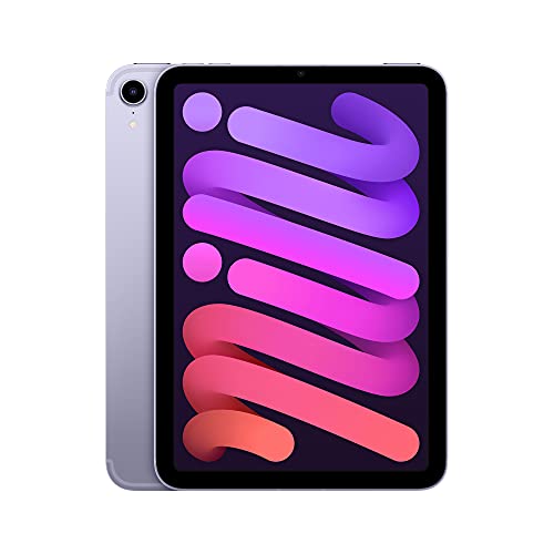 Apple 2021 iPad Mini (8.3", Wi-Fi + Cellular, 256 GB) - Violett (6. Generation) von Apple