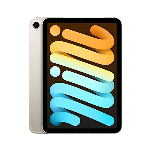 Apple 2021 iPad Mini (8.3", Wi-Fi + Cellular, 64 GB) - Polarstern (6. Generation) von Apple