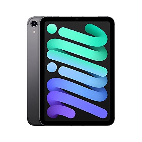 Apple 2021 iPad Mini (8.3'', Wi-Fi + Cellular, 64 GB) - Space Grau (6. Generation) von Apple