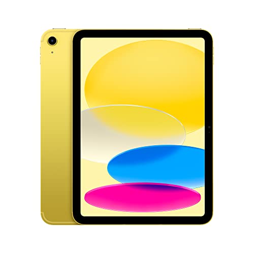 Apple 2022 10,9" iPad (Wi-Fi + Cellular, 64 GB) - Gelb (10. Generation) von Apple