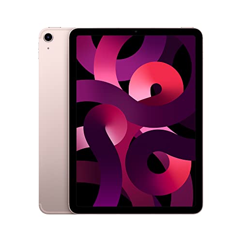 Apple 2022 iPad Air (Wi-Fi + Cellular, 64 GB) - Pink (5. Generation) von Apple