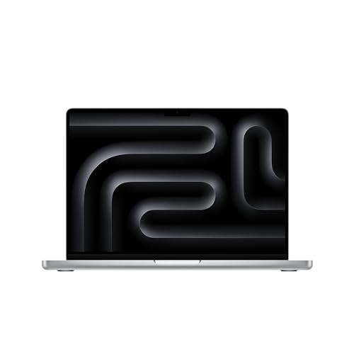 Apple 2023 MacBook Pro Laptop M3 Max Chip mit 14‑Core CPU, 30‑Core GPU: 14,2" Liquid Retina XDR Display, 36 GB gemeinsamer Arbeitsspeicher, 1 TB SSD Speicher. Funktioniert mit iPhone/iPad, Silber von Apple