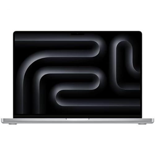 Apple 2023 MacBook Pro Laptop M3 Pro Chip mit 12‑Core CPU, 18‑Core GPU: 16,2" Liquid Retina XDR Display, 18 GB RAM, 512 GB SSD Speicher. International Keyboard, Silber -MRW43RO/A von Apple