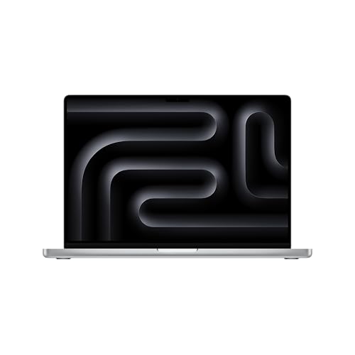 Apple 2024 MacBook Pro Laptop mit M4 Max Chip mit 16-Core CPU und 40-Core GPU: 16,2" Liquid Retina XDR Display, 48 GB gemeinsamer Arbeitsspeicher, 1 TB SSD Speicher; Silber von Apple