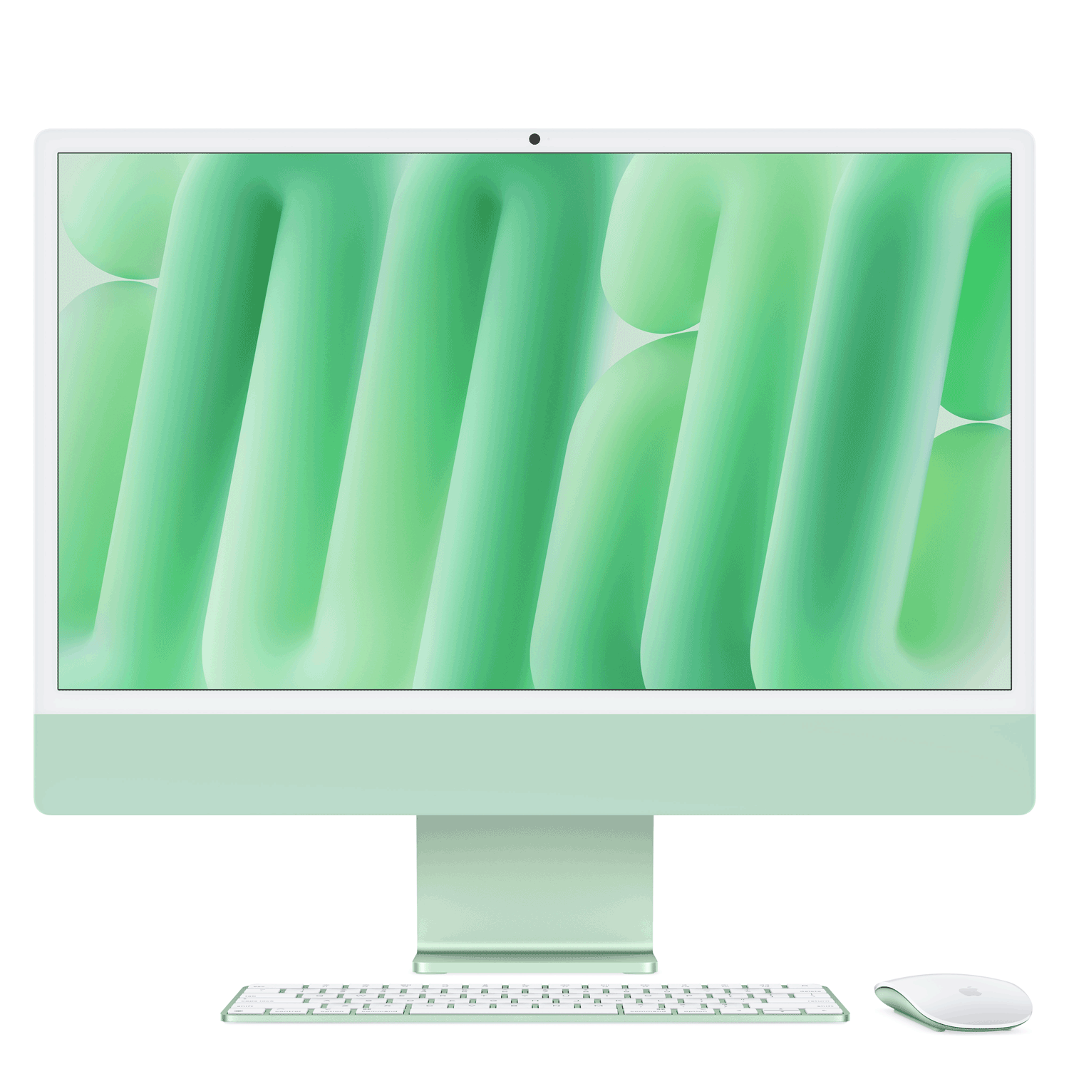 Apple 24-inch iMac with Retina 4.5K display: M4 chip with 10-core CPU and 10-core GPU, 24GB, 512GB SSD - Green (MD2Q4D/A) von Apple