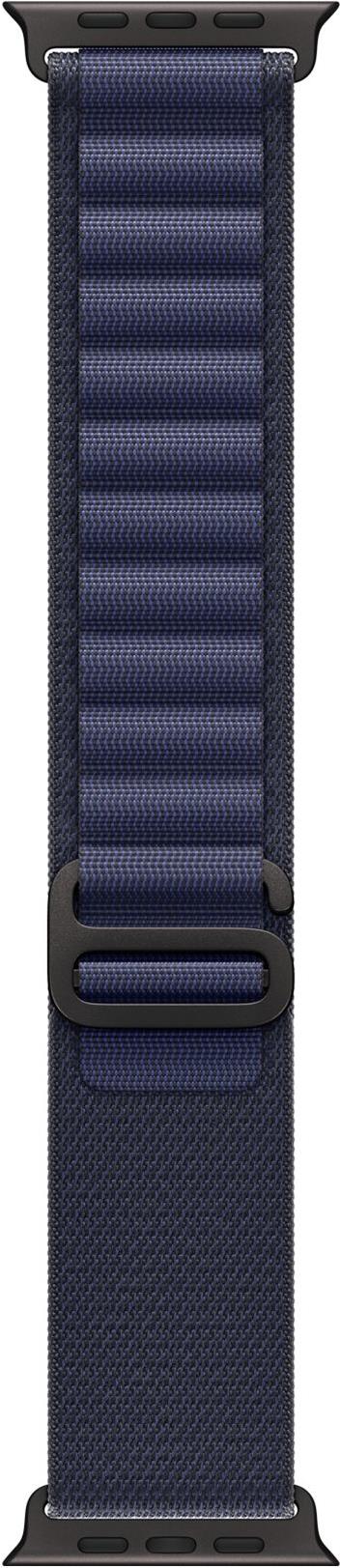 Apple 49mm Navy Alpine Loop - Medium - Black Titanium Finish (MYPX3ZM/A) von Apple