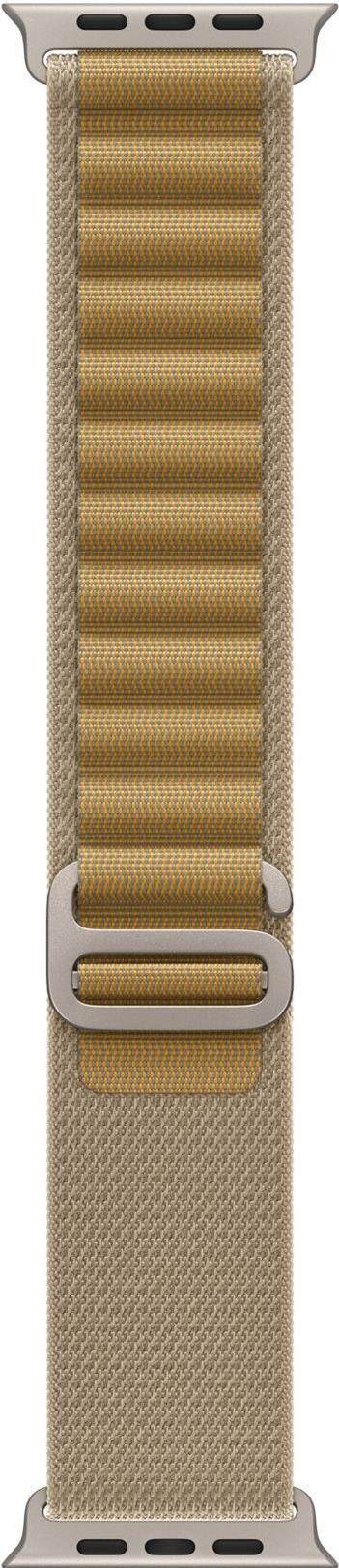 Apple 49mm Tan Alpine Loop - Small - Natural Titanium Finish (MXN13ZM/A) von Apple
