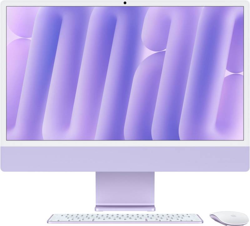 Apple iMac 24" iMac (23,5 Zoll, Apple Apple M4 M4, 10‑Core GPU, 24 GB RAM, 512 GB SSD) von Apple