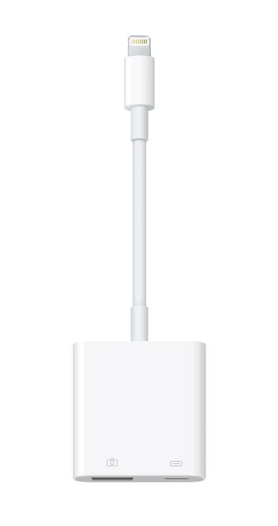 Apple Adapter von Lightning auf USB 3.0 Kamera & Lightning, weiß von Apple