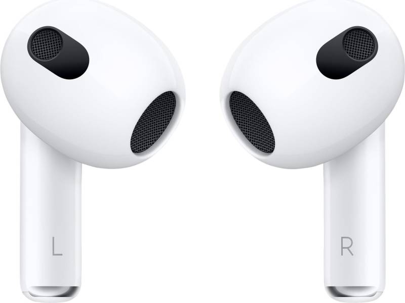 Apple AirPods with Lightning Charging Case - 3. Generation - True Wireless-Kopfhörer mit Mikrofon - Ohrstöpsel - Bluetooth - weiß (MPNY3LL/A) von Apple