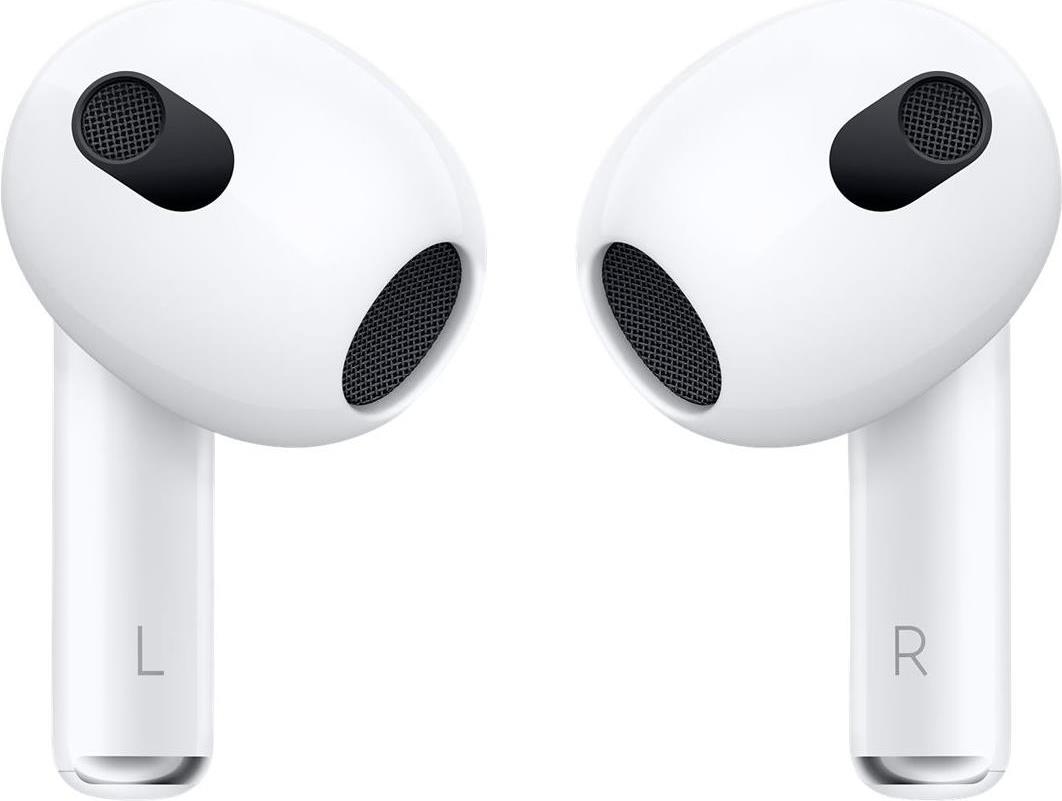 Apple AirPods - 3. Generation - True Wireless-Kopfhörer mit Mikrofon - Ohrstöpsel - Bluetooth - für iPad/iPhone/iPod/TV/Watch (MME73ZM/A) von Apple