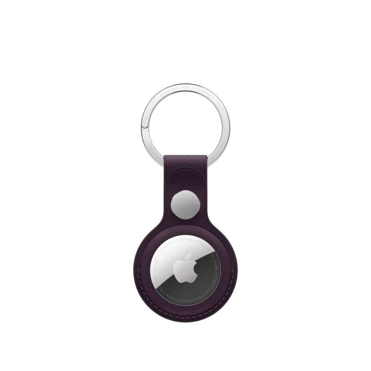Apple AirTag Schlüsselanhänger aus Feingewebe (brombeere) von Apple