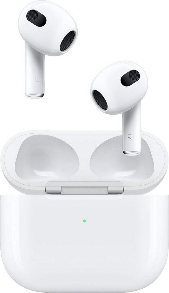 Apple Airpods (3. Generation 2022) In-Ear-Kopfhörer (Siri, Bluetooth, mit Lightning-Ladecase) von Apple
