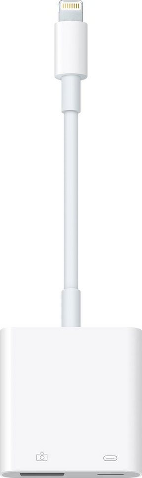 Apple Apple Lightning - USB Camera Adapter Audio- & Video-Adapter Lightning zu USB Typ A von Apple
