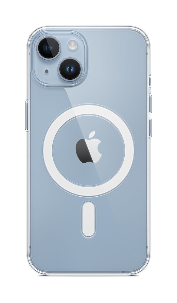 Apple - Case für Mobiltelefon - mit MagSafe - Polycarbonat - klar - für iPhone 14 (MPU13ZM/A) von Apple