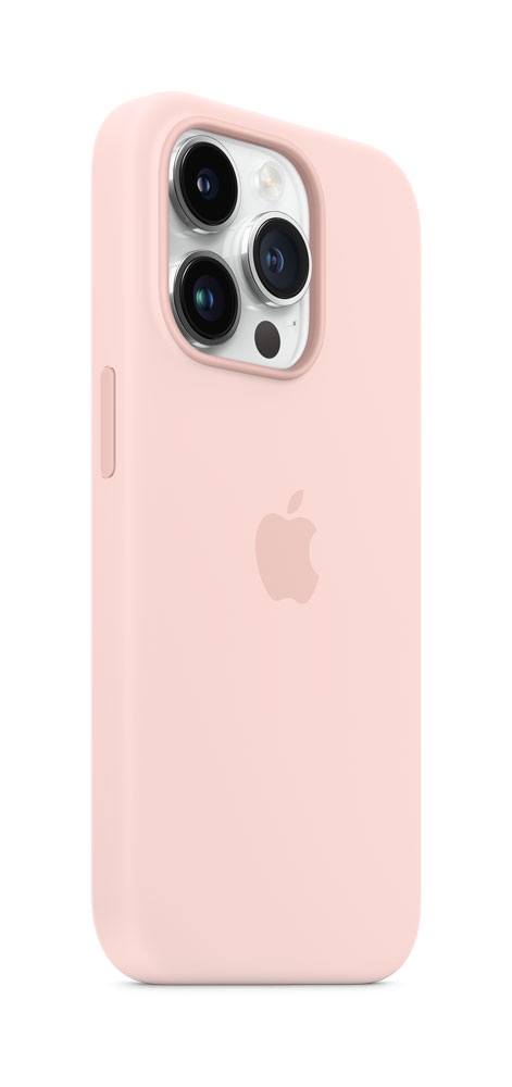 Apple - Case für Mobiltelefon - mit MagSafe - Silikon - Chalk Pink - für iPhone 14 Pro (MPTH3ZM/A) von Apple