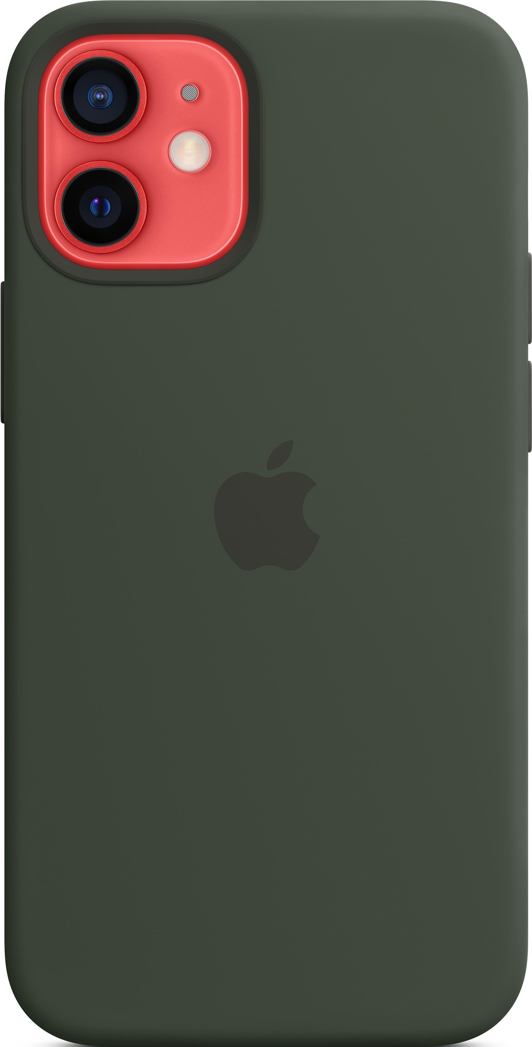 Apple Case with MagSafe - Case f�r Mobiltelefon - Silikon - Cyprus Green - f�r iPhone 12 mini (MHKR3ZM/A) von Apple