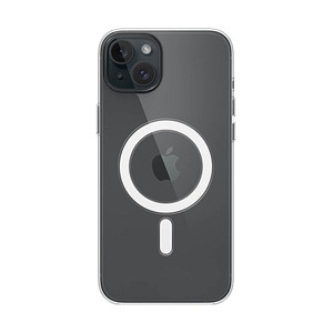 Apple Clear Case mit MagSafe Handy-Cover für Apple iPhone 15 Plus schwarz von Apple